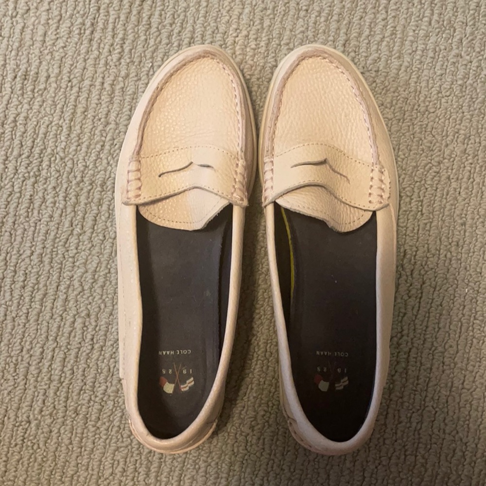 Cole Haan Light Pink Loafers